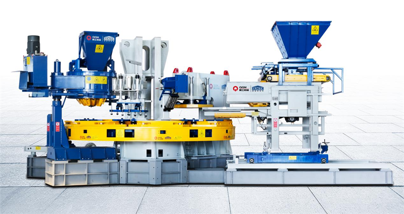 Quangong Machinery Co.,Ltd HP-1200T 全自動模造石レンガ生産ライン: 業界の技術革新をリードし、効率的でインテリジェントで環境に優しい製造の新しいベンチマークを作成します